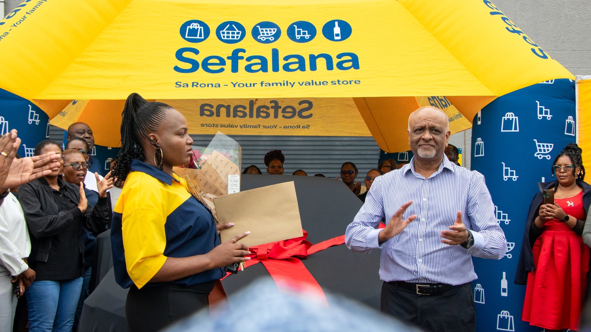 Sefalana Staff Competition Winner Drives Away a Honda Amaze.